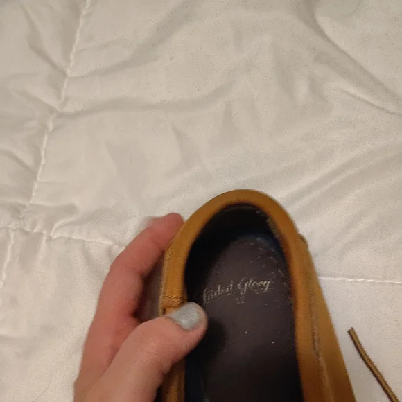 Faded Glory Tan Boat Shoes for Men - Picture 3 of 3